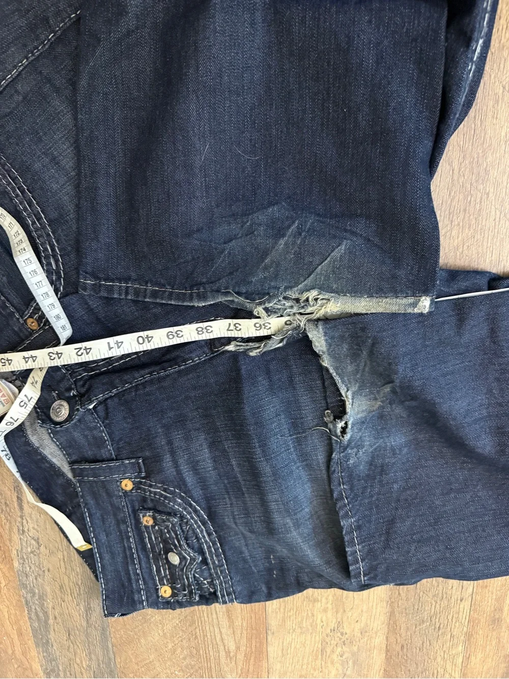 Y2K vintage True Religion Men's Boot Cut Jeans